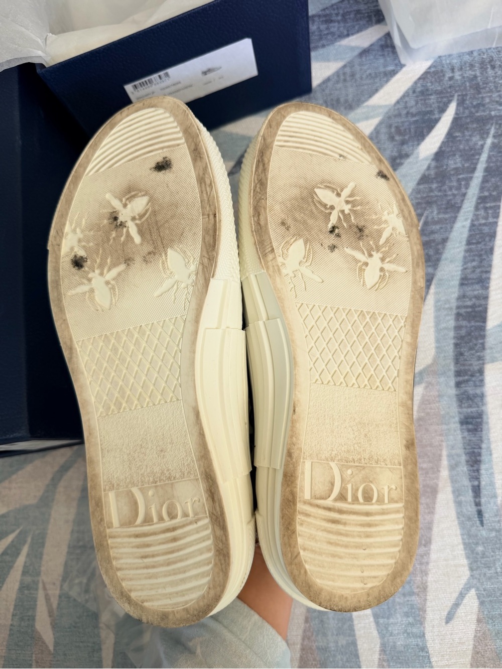 Dior B23 Low Top Sneakers in size 42 - Picture 4 of 6